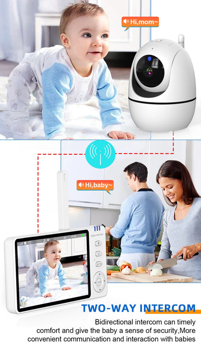 Good Mama Baby Monitor: Night Vision & Temperature Alert